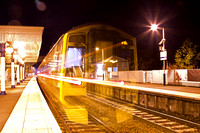 Train over Forth rail bridge